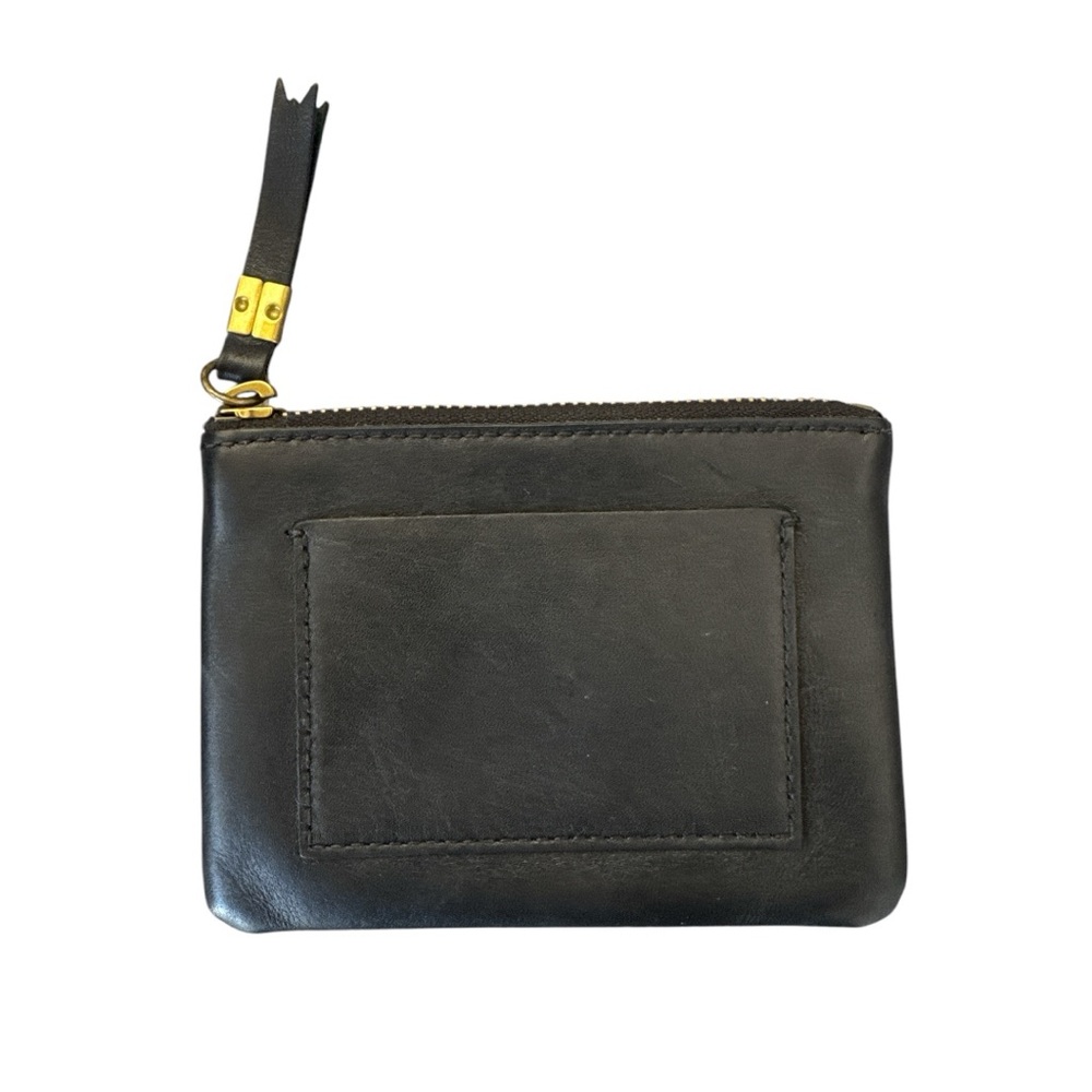 Madewell Black Leather Wallet - Picture 2 of 6